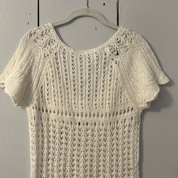 Free People Knitted  Dress Cover up Size L - Picture 8 of 10